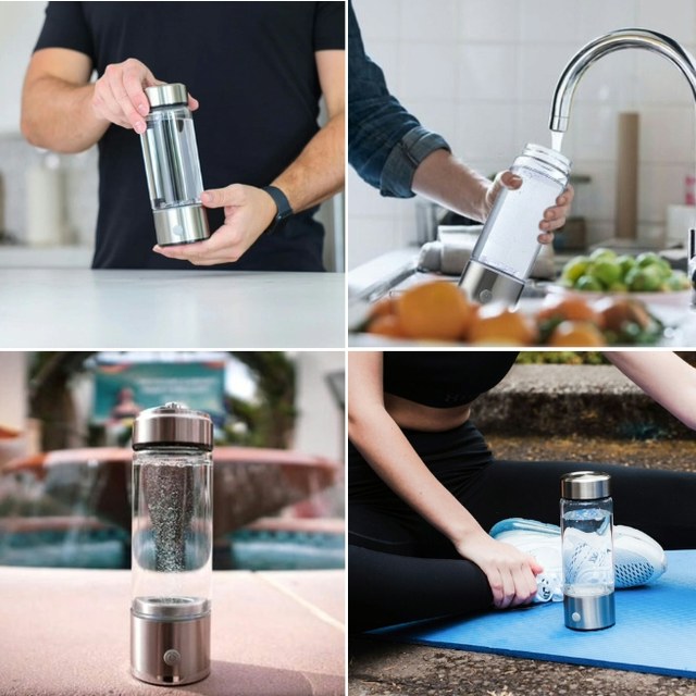 AquaFusion Hydrogen Bottle for everyday hydration AquaFusion Hydrogen Bottle for everyday hydration