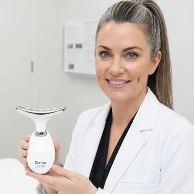 MyoGlow handheld beauty device overview MyoGlow device overview for at-home skincare use