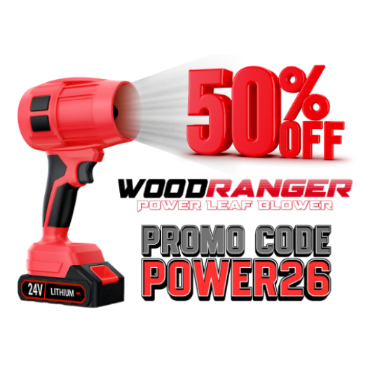Power Leaf Wood Ranger offer image Power Leaf Wood Ranger 50 percent offer